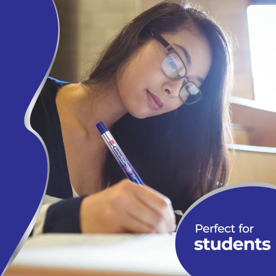 Cello Butterflow Classic Ball Pen Set | Pack of 20 Ball Pens | 20 Blue Ink Colour Pens | Longer and Smoother Writing Experience | For School and Office Use | Best Pen for Exams Cello Butterflow Classic Ball Pen Set | Pack of 20 Ball Pens | 20 Blue Ink Colour Pens | Longer and Smoother Writing Experience | For School and Office Use | Best Pen for Exams