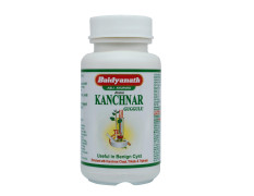Baidyanath Asli Ayurved 100 years of caring Jhansi Kanchnar Guggulu - 80 Tablets | Ayurvedic Herbal Supplement