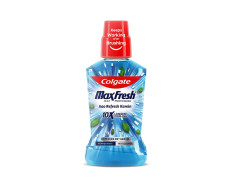Colgate Plax Pepper Mint Mouthwash, 0% Alcohol - 500 ml & Visible White O2, Teeth Whitening Toothpaste, 50g& Strong Teeth Cavity Protection Toothpaste,