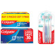 Colgate Gentle Enamel Ultra Soft Bristles Manual Toothbrush for adults, 4 Pcs (Buy2 Get 2) & Strong Teeth Cavity Protection Toothpaste, 500gm Saver Pack & Strong Teeth Cavity Protection Toothpaste