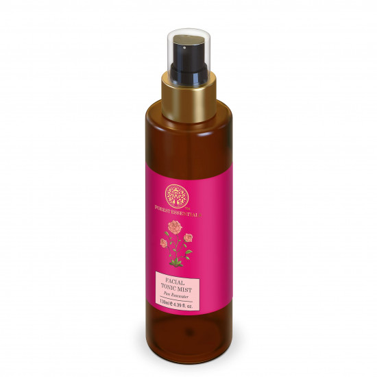 Forest Essentials Ayurvedic Herb Enriched Head Massage Oil Bhringraj 200ml&Forest Essentials Travel Size Delicate Facial Cleanser 50ml&Forest Essentials Facial Tonic Mist Pure Rosewater 130ml