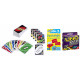Games PICTIONARY Card Refresh, Multicolor & Mattel Uno Playing Card Game & Mattel Uno Flip Side