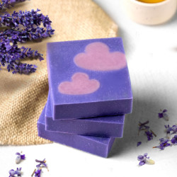 Nat Habit Moisturising Soap, Cold Processed Himalayan Lavender For Gentle, Non-Drying & Soft Skin, Pack of 2 X 125g