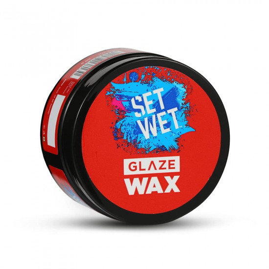 Set Wet Styling Glaze Hair Wax 25g | Healthy Shine, Strong Hold, Restylable Anytime | No Paraben, No Sulphate, No Alcohol