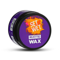 Set Wet Styling Matte Hair Wax 25g | Matte Look, Strong Hold, Restylable Anytime | No Paraben, No Sulphate, No Alcohol Set Wet Styling Matte Hair Wax 25g | Matte Look, Strong Hold, Restylable Anytime | No Paraben, No Sulphate, No Alcohol