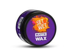 Set Wet Styling Matte Hair Wax 25g | Matte Look, Strong Hold, Restylable Anytime | No Paraben, No Sulphate, No Alcohol