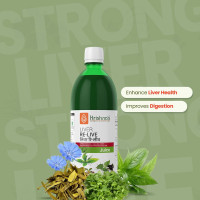 KRISHNA'S HERBAL & AYURVEDA Liver Re-Live Juice 1000 ml | Healthy Liver | Strengthens the digestive system | Goodness of 11 powerful herbs like Makoy, Harshringar, Daru Haridra | Sugar free Juice KRISHNA'S HERBAL & AYURVEDA Liver Re-Live Juice 1000 ml | Healthy Liver | Strengthens the digestive system | Goodness of 11 powerful herbs like Makoy, Harshringar, Daru Haridra | Sugar free Juice
