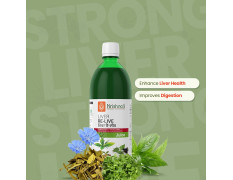 KRISHNA'S HERBAL & AYURVEDA Liver Re-Live Juice 1000 ml | Healthy Liver | Strengthens the digestive system | Goodness of 11 powerful herbs like Makoy, Harshringar, Daru Haridra | Sugar free Juice