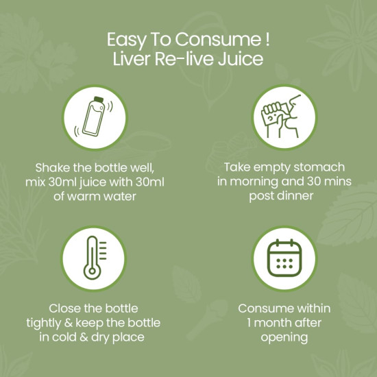 KRISHNA'S HERBAL & AYURVEDA Liver Re-Live Juice 1000 ml | Healthy Liver | Strengthens the digestive system | Goodness of 11 powerful herbs like Makoy, Harshringar, Daru Haridra | Sugar free Juice KRISHNA'S HERBAL & AYURVEDA Liver Re-Live Juice 1000 ml | Healthy Liver | Strengthens the digestive system | Goodness of 11 powerful herbs like Makoy, Harshringar, Daru Haridra | Sugar free Juice