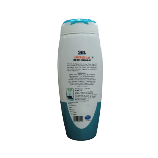 SBL's Montana Herbal Shampoo - 200 ML |Pack Of 1|