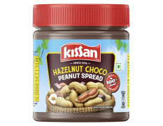 Kissan Hazelnut Choco Peanut Spread | Protein Rich | 30% Dark Chocolate Crème | 350g