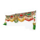 CraftVatika Toran Toranam Hanging Bandarwal for Main Entrance Door Pooja Room Wall Home Decoration Handmade Latest Vintage Traditional Multi Zula Pearl Beads (36.6 Inch Length)