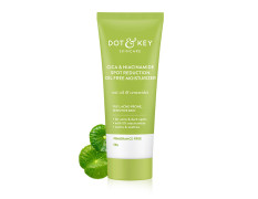 Dot & Key CICA + Niacinamide Oil Free Moisturizer for Acne Prone Skin | Oil Free & Lightweight | Fades Dark Spots & Blemishes, Soothes Redness | Acne Cream | For Oily Acne Prone & Sensitive Skin | 50gm