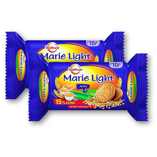 Sunfeast Marie Light Active 71.7g (Pack of 2) Unique