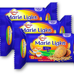 Sunfeast Marie Light Active 71.7g (Pack of 3) Unique
