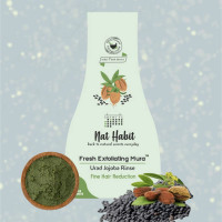 Nat Habit Face Scrub, Urad Jojoba Exfoliating Mura For Fine Facial Hair Reduction And Deep Cleansing, Provide Clean, Clear & Soft Skin (Pack of 2 x 25 gm) Nat Habit Face Scrub, Urad Jojoba Exfoliating Mura For Fine Facial Hair Reduction And Deep Cleansing, Provide Clean, Clear & Soft Skin (Pack of 2 x 25 gm)