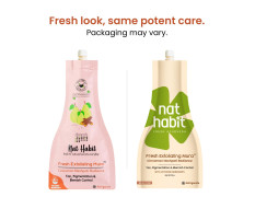 Nat Habit Face Scrub Cinnamon Nashpati Radiance Exfoliating Mura For Tan, Deep Cleansing, Pigmentation & Blemish Control, Chemical Free (Pack of 2 x 25 gm)
