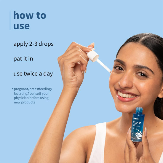 Plum 5% Niacinamide & Rice water Face Serum for Clear & Bright Skin 30ml | Provides Clear, Glowing & Brightening Skin | Lightweight & Beginner Friendly Serum for Women & Men | All Skin Types