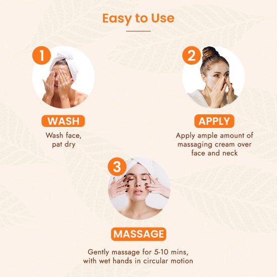 VASU R&G Facial Massaging Cream 75 Ml | Brighten And Tone Sun Damaged Skin | Unisex