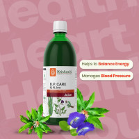 KRISHNA'S HERBAL & AYURVEDA Bp Care Juice -1000 Ml | Ayurvedic Way To Manage Bp & Cholesterol Level With Sarpgandha, Shankhpishi & 3 Natural Herbs