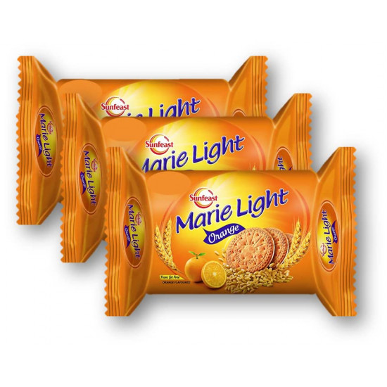 Sunfeast Marie Light Vita Orange 60g (Pack of 3) Unique