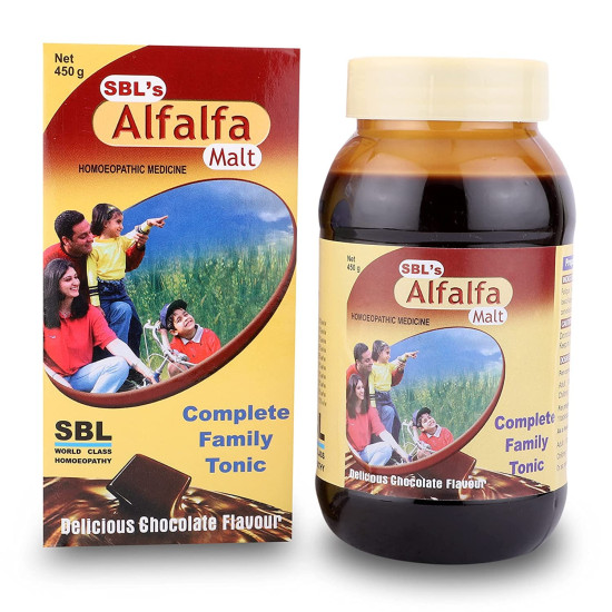 SBL's Alfalfa Malt Energy Stimulant Delicious Chocolate, Soft Gel