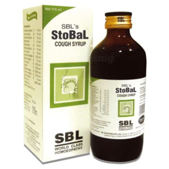 SBL's STOBAL Cough Syrup - 115 ML |Pack Of 1|