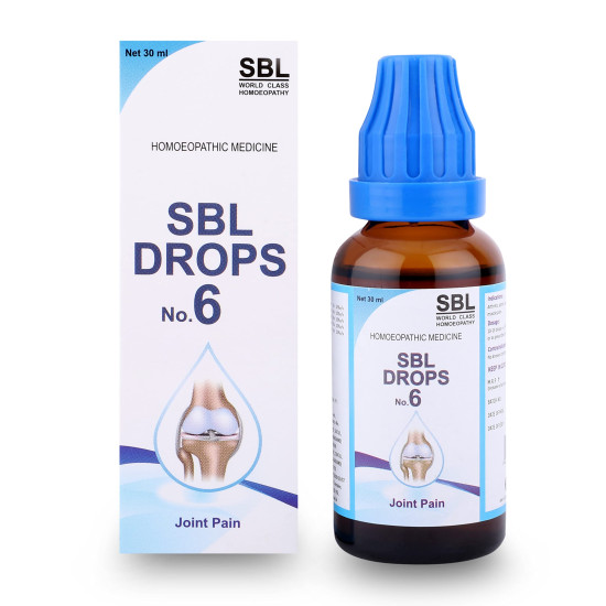 SBL's DROPS NO 6-30 ML |Pack Of 1|