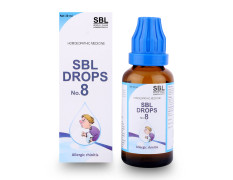 SBL's Drops No. 8 (For Allergic Rhinitis) - 30 ML |Pack Of 1|