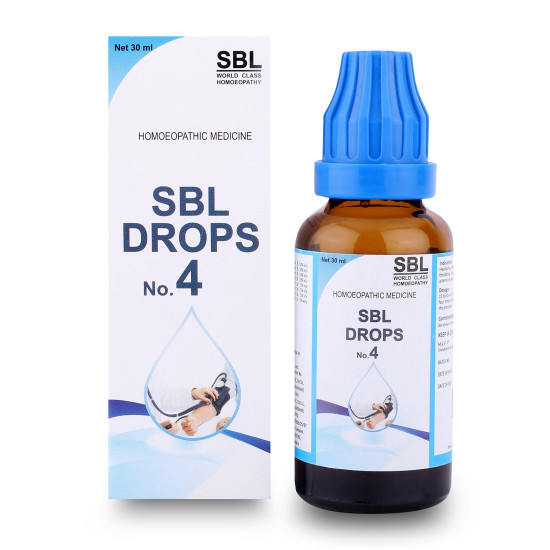 SBL's DROPS NO 4-30 ML |Pack Of 1|