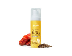 Nat Habit All Day Face Cream Fresh Whipped Flax Carrot Face Malai With Vitamins E, C & Omega+ For Hot Humid Weather Face Moisturization & Sun Protection (Ages 35+) - 30g