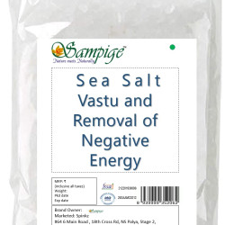 Sampige Vastu Salt (900G) Sea Salt Vastu sea salt and Removal of Negative Energy 900 gram