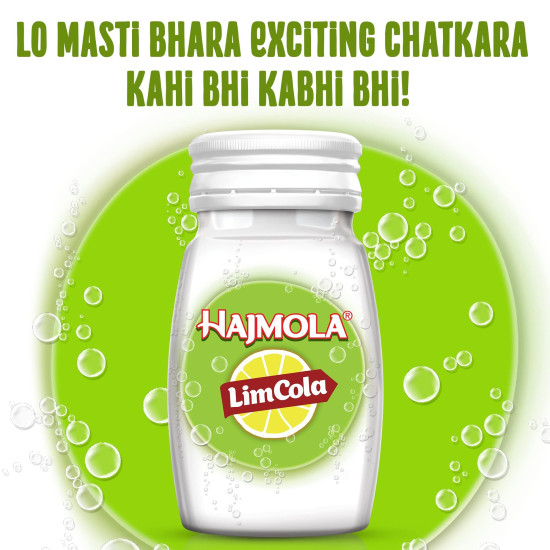 Dabur Hajmola Tasty Digestive Tablets (Limcola Flavour) - 120 Tabs | Healthy, Tasty & Chatpata | Improves Digestion | Relieves from Constipation | Unique Mix of Hajmola & Lemon