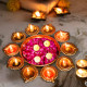 CraftVatika Iron Urli Bowl for Home Decor Decorative Diya Flower Shape Flower | Diwali Decoration Items for Home - Handcrafted Bowl for Floating Flowers and Tea Light Candles Home, Pack of 1 (Gold) CraftVatika Iron Urli Bowl for Home Decor Decorative Diya Flower Shape Flower | Diwali Decoration Items for Home - Handcrafted Bowl for Floating Flowers and Tea Light Candles Home, Pack of 1 (Gold)