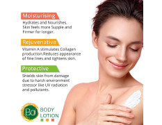 BOROLINE Bo Body Lotion 250 ML With Deep Moisturizer Mango Butter for Dry Skin, Enriched With Lanolin Oil, Glycerin