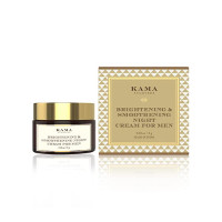 KAMA AYURVEDA BRIGHTENING & SMOOTHENING NIGHT CREAM FOR MEN 8GM