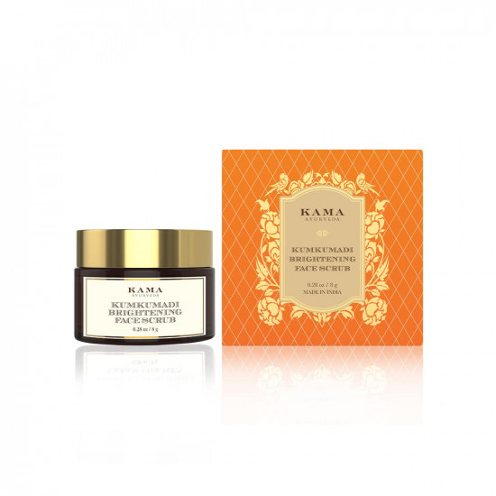 KAMA AYURVEDA KUMKUMADI BRIGHTENING FACE SCRUB 8GM