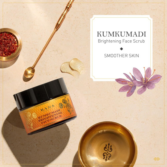 KAMA AYURVEDA KUMKUMADI BRIGHTENING FACE SCRUB 8GM