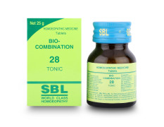 SBL's Bio-Combination No.28-Tablet25 Gm |Pack Of 1|