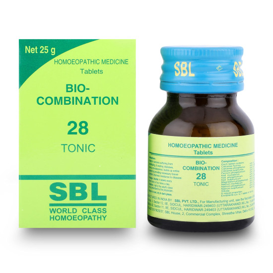 SBL's Bio-Combination No.28-Tablet25 Gm |Pack Of 1|