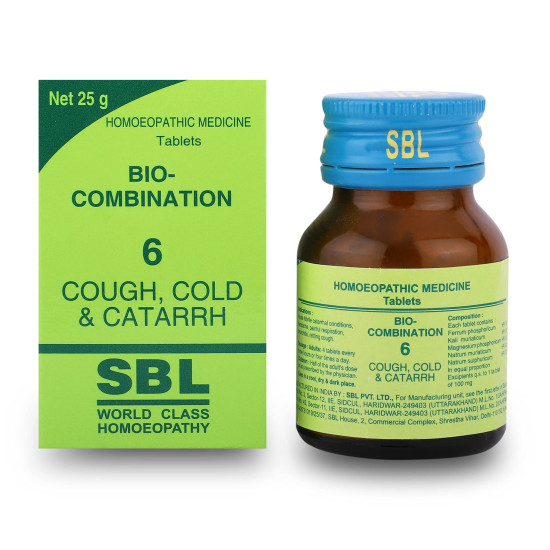 SBL's Bio-Combination No. 06-25 Gm |Pack of 1|Tablet