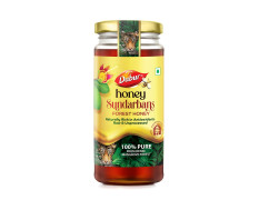 Dabur Honey Sundarbans - 500g | 100% Pure Wild Forest Honey | Raw, Unprocessed Honey | Naturally Rich in Antioxidants