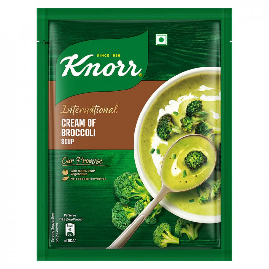 Knorr Cream of Brocolli Soup 50g | With Real Vegetables