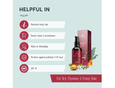 AVIMEE HERBAL Madhu Plus Herbal Hair Growth Serum With Spf 15 For Frizz Free & Silky Smooth Hair With Keratin Protein & Argan Oil, 50 Ml, Pack of 1