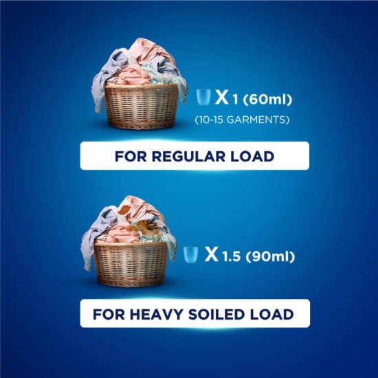 Surf Excel Matic Top Load Liquid Detergent 3 L Refill Pouch, Specially designed to remove Tough Dried Stains, 1st time in Washing Machine Surf Excel Matic Top Load Liquid Detergent 3 L Refill Pouch, Specially designed to remove Tough Dried Stains, 1st time in Washing Machine