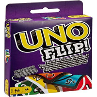 Mattel Uno Flip Side+Uno Playing Card Game+Skip-Bo Card Game-(Set of 3Toys) Mattel Uno Flip Side+Uno Playing Card Game+Skip-Bo Card Game-(Set of 3Toys)