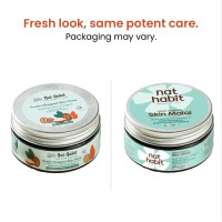 Nat Habit Multi-Nut Omega 3 Moisturiser, Skin Malai, Body Cream, Body Butter, Cold Cream Winter | Hydration, Skin Repair & 48 HR Moisture, Body Lotion - 120ml (Pack of 1)