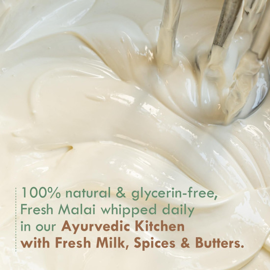 Nat Habit Multi-Nut Omega 3 Moisturiser, Skin Malai, Body Cream, Body Butter, Cold Cream Winter | Hydration, Skin Repair & 48 HR Moisture, Body Lotion - 120ml (Pack of 1)