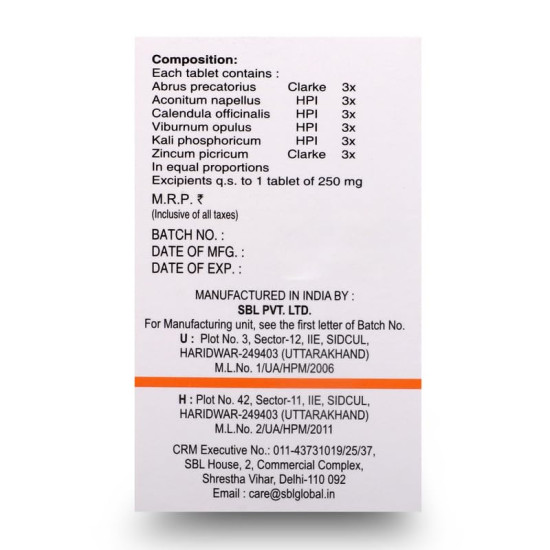 SBL's Tranquil - 25 GM |Pack Of 1|