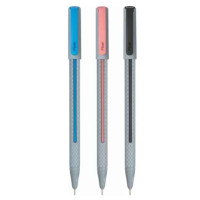 FLAIR Yolo Blue Ball Pen | 0.6 mm Tip Size | Light Weight Ball Pen with Comfortable Grip | Fine & Smooth Writing | Ideal for School, Collage & Office | Multicolor, Tumbler Pack of 100